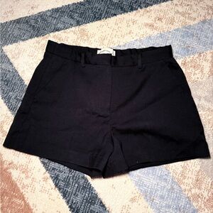 Abercrombie Black Trouser Shorts - Women’s 26